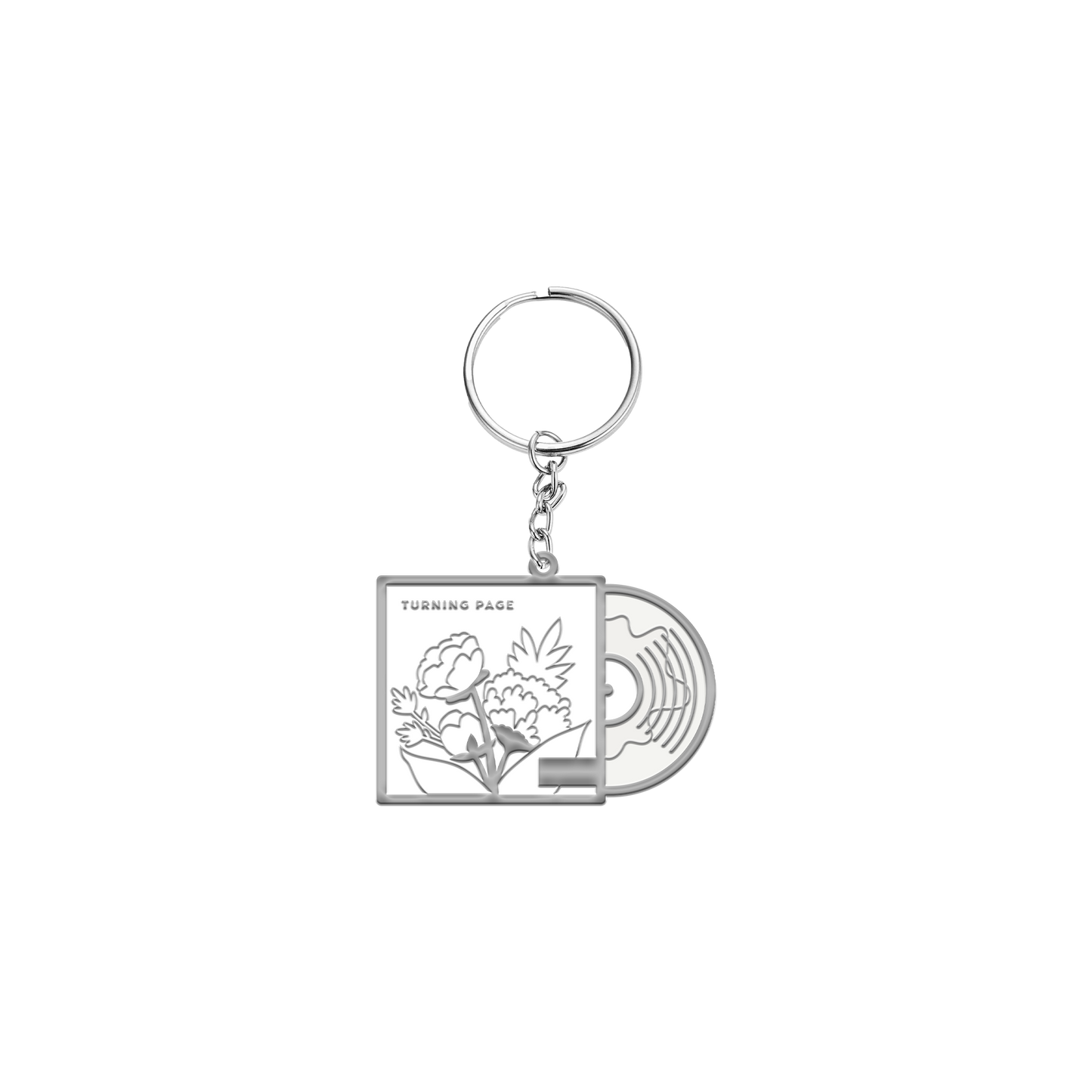 Turning Page Keychain