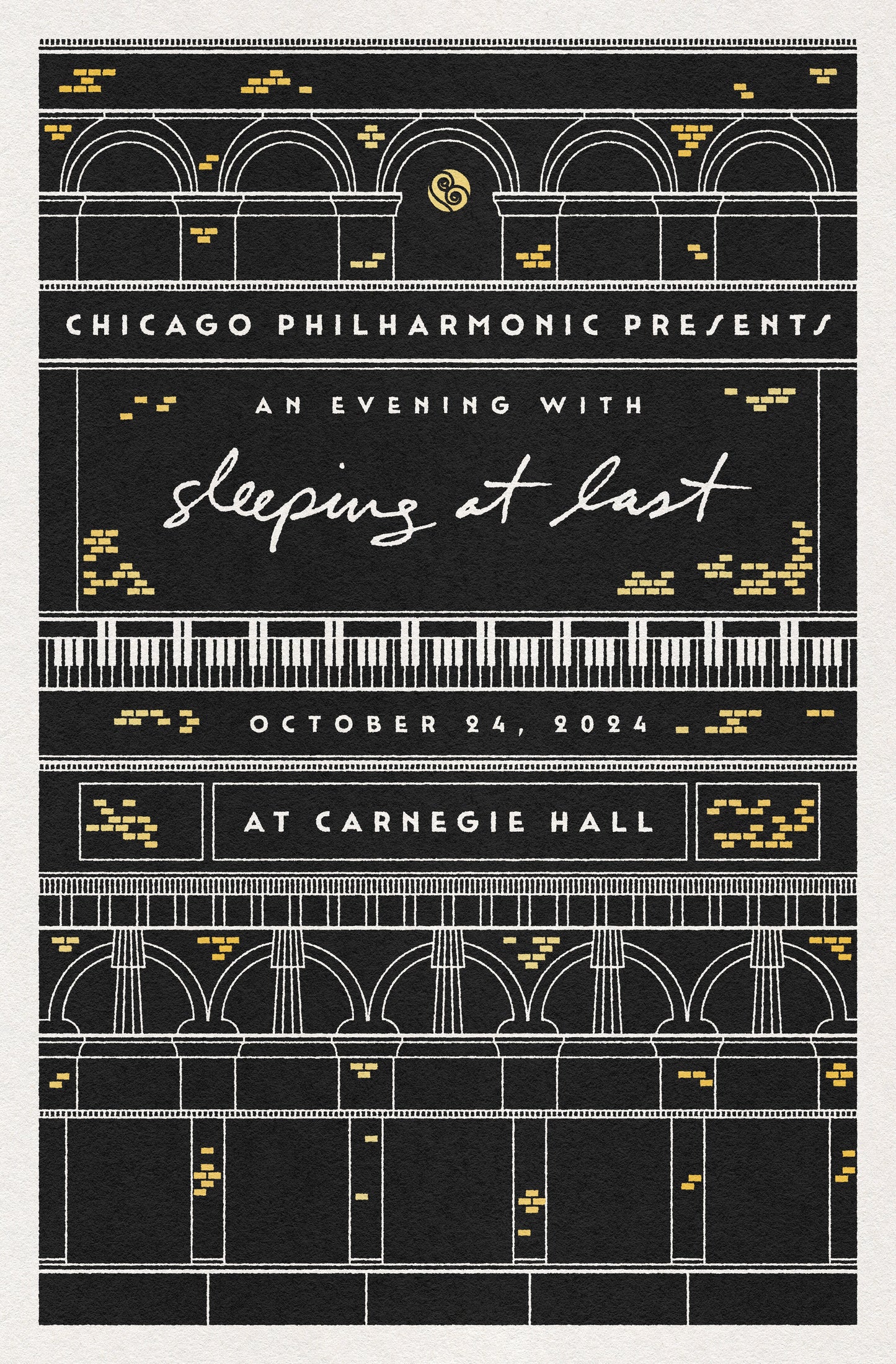 CARNEGIE HALL SHOW POSTER