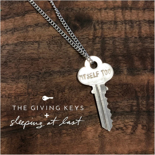 ENNEAGRAM 2 - "MYSELF TOO" KEY NECKLACE