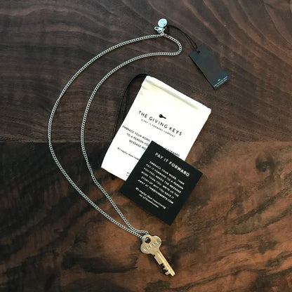 ENNEAGRAM 1 - "GRACE" KEY NECKLACE