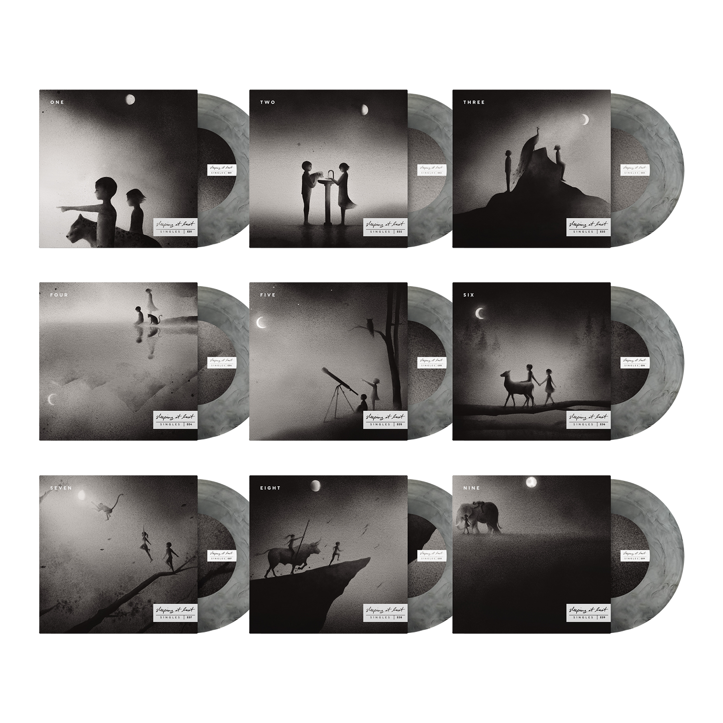 "ENNEAGRAM" - COMPLETE 7" VINYL SET